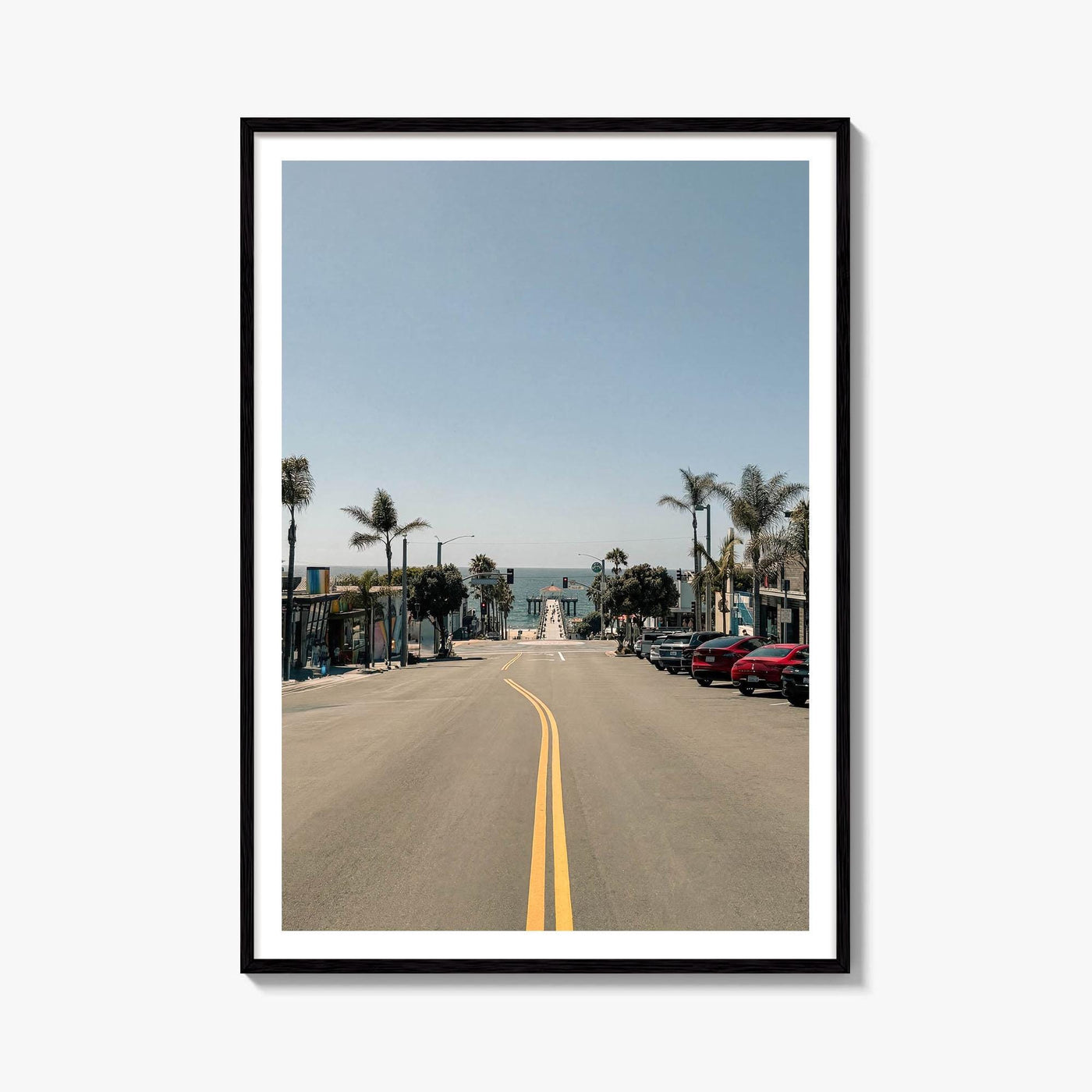 Manhattan Beach Pier Fine Art Photo Print – fine art print by The Cali Studio