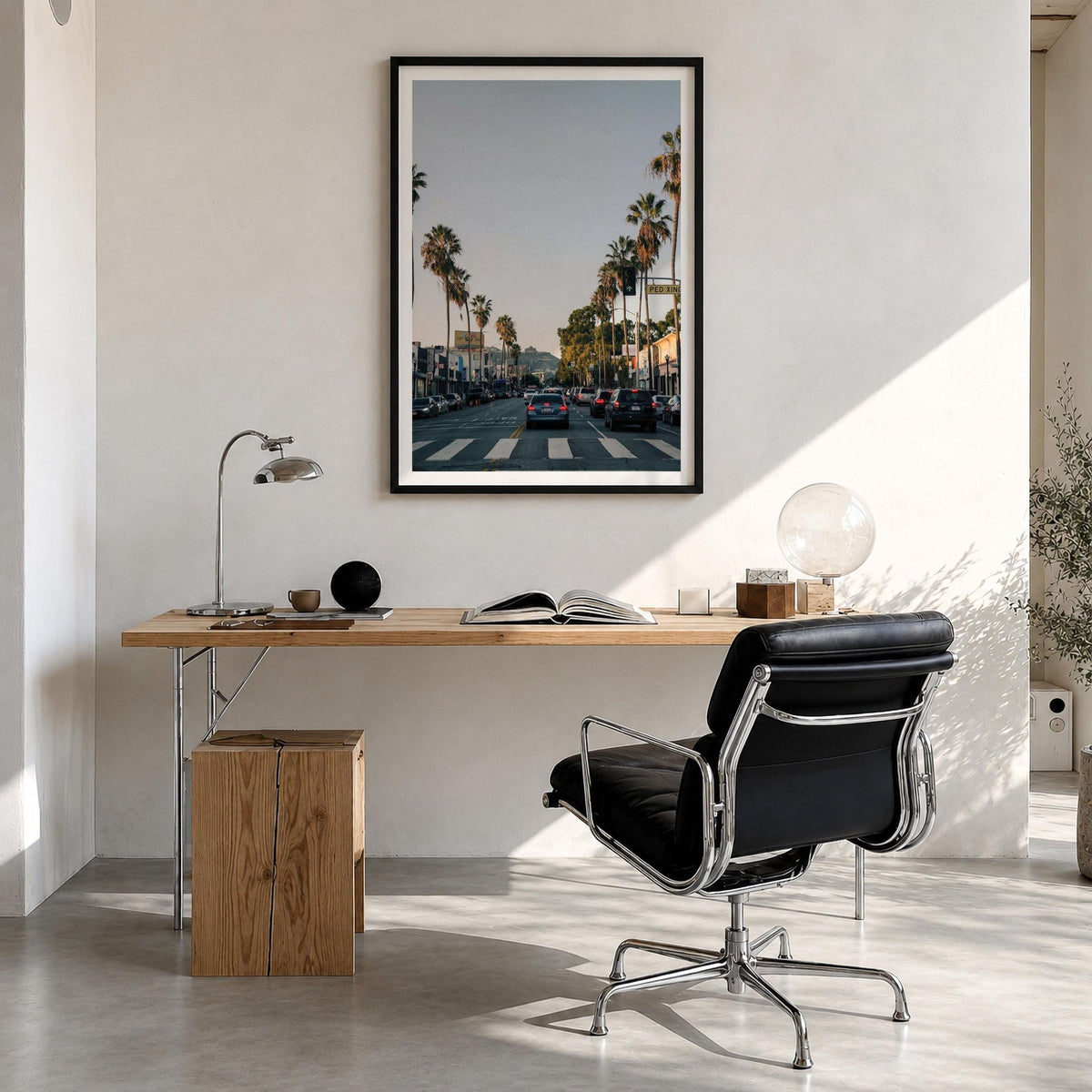 Palm Street Fine Art Photo Print – fine art print by The Cali Studio