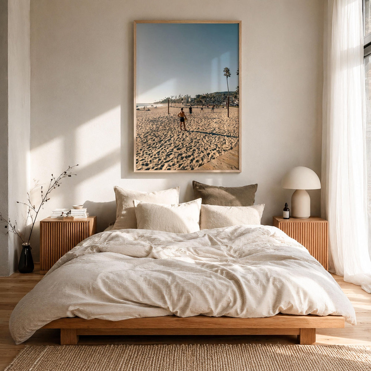 Laguna Beach Volleyball Fine Art Photo Print – fine art print by The Cali Studio