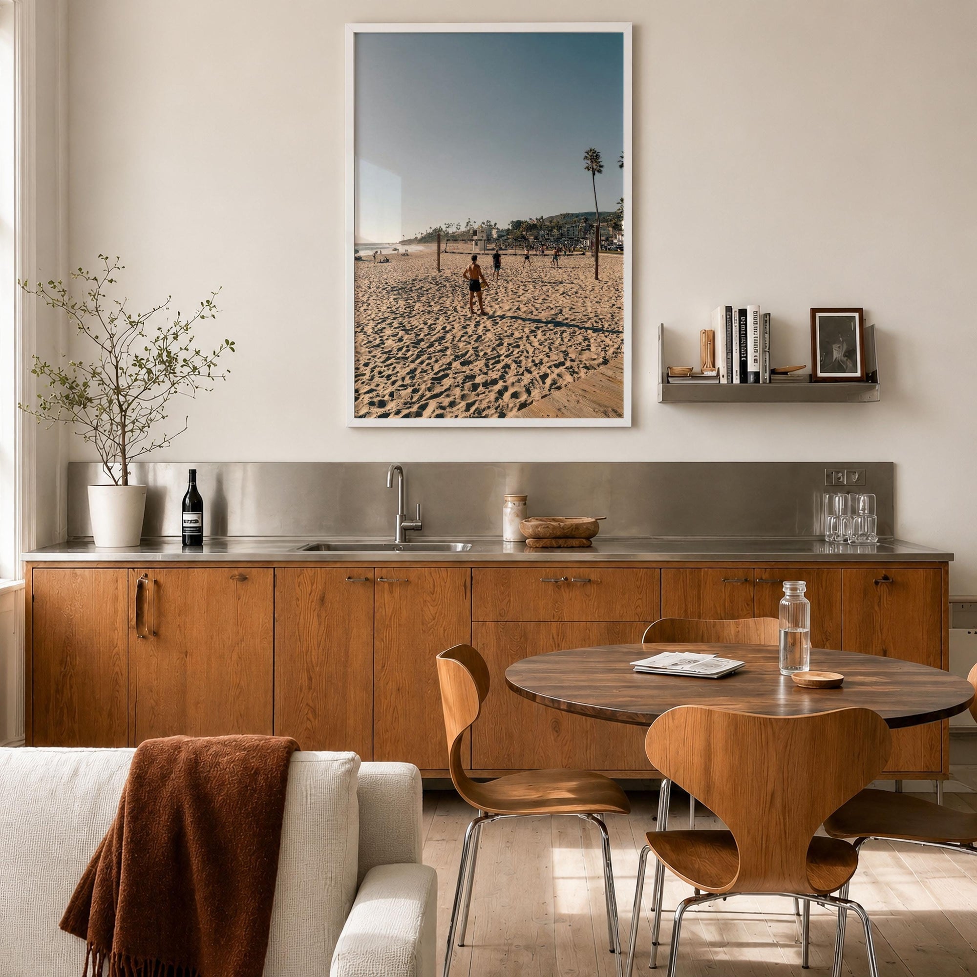 Laguna Beach Volleyball Fine Art Photo Print – fine art print by The Cali Studio