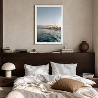 Ocean Beach Surfer Fine Art Photo Print – fine art print by The Cali Studio