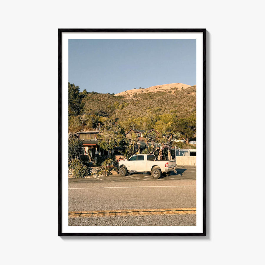Pacific Coast Highway Truck Fine Art Photo Print – fine art print by The Cali Studio