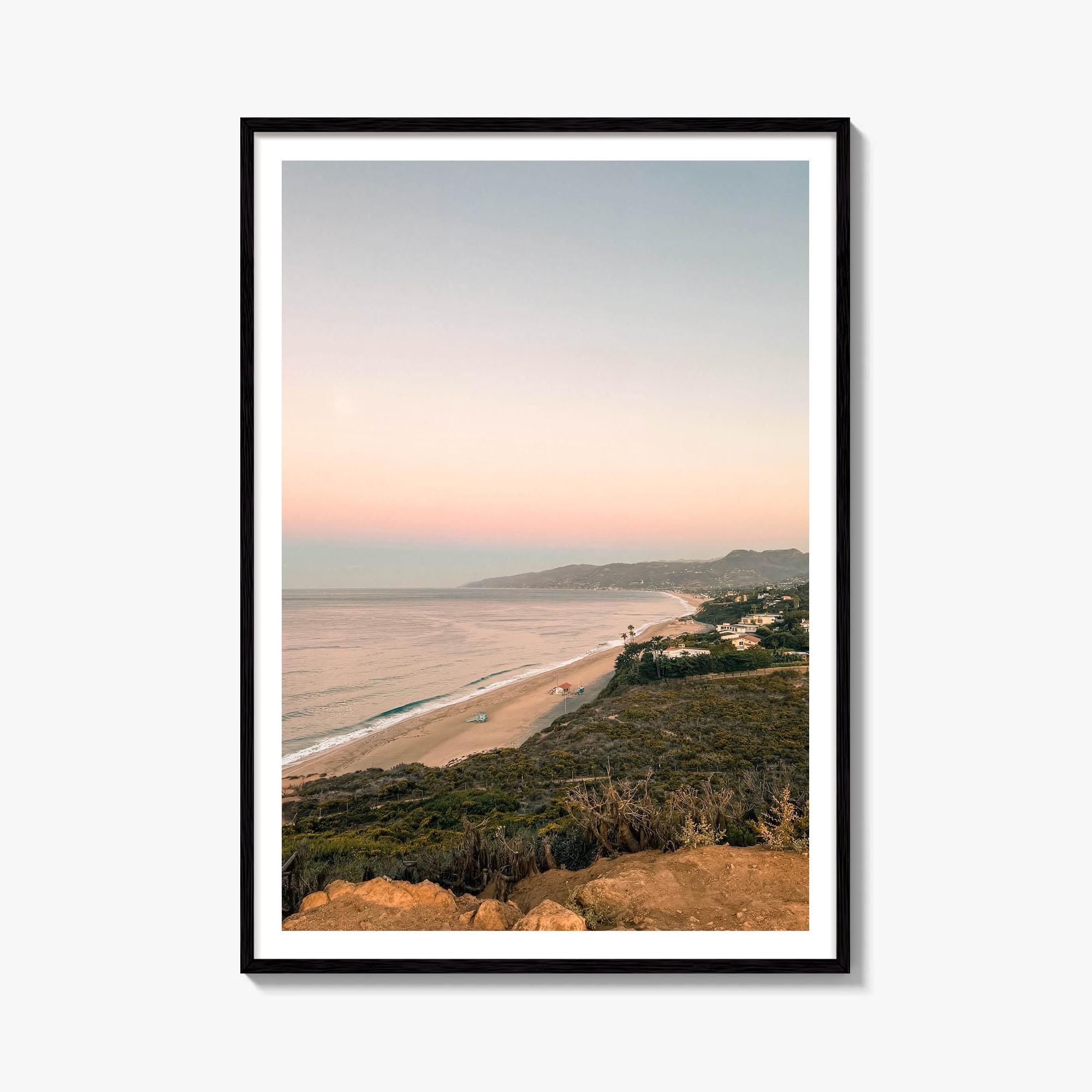 Point Dume Cliffside Fine Art Photo Print – fine art print by The Cali Studio